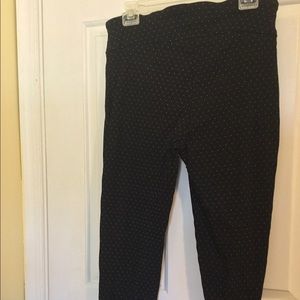 END OF YEAR CLEARANCE SALE Black cropped pants